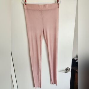 Free People Intimately Pink Mesh Pants
